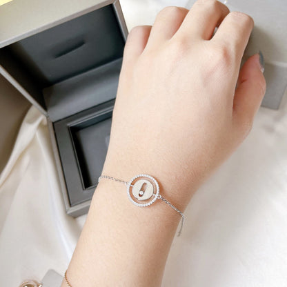[Mysitc]  MOVE PAVED DIAMOND BRACELET