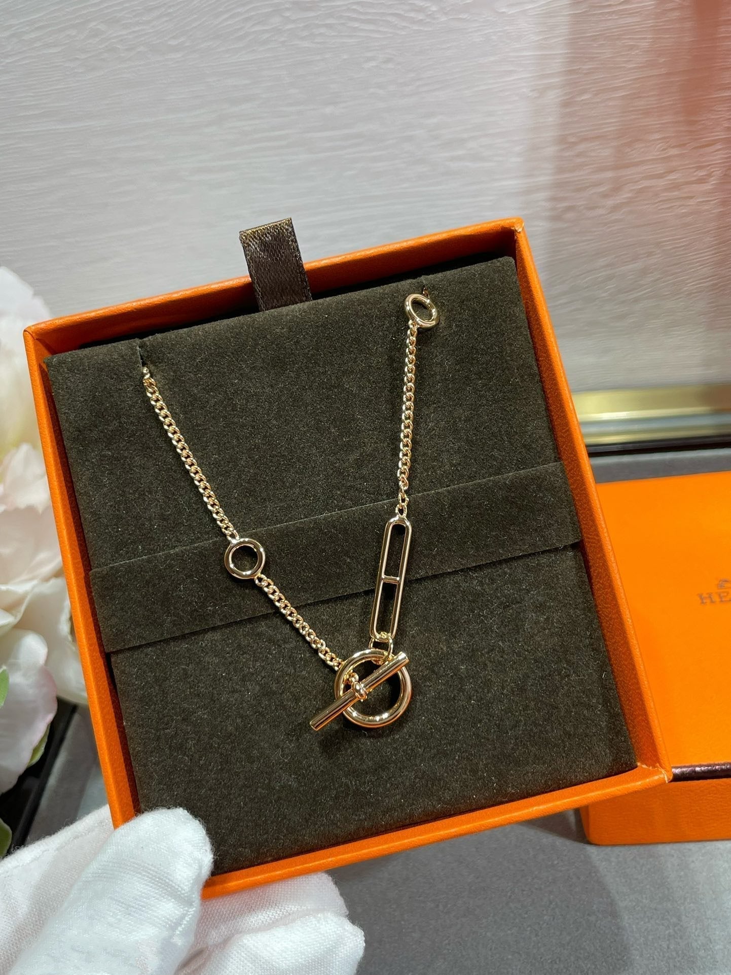 [Mystic]HM STERLING CHAINE D'ANCRE HEART