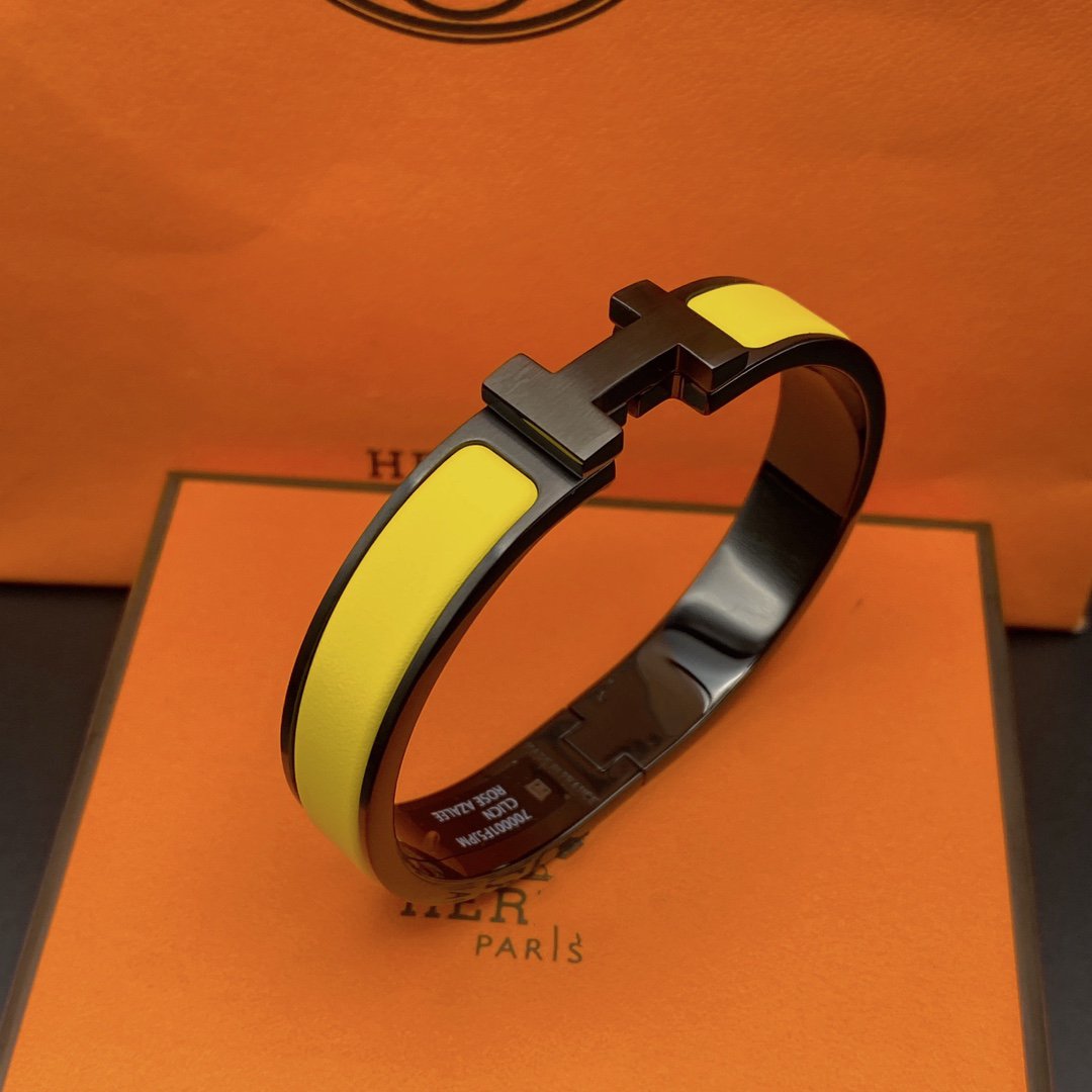 [Mystic]CLIC HM SO BLACK YELLOW BRACELET