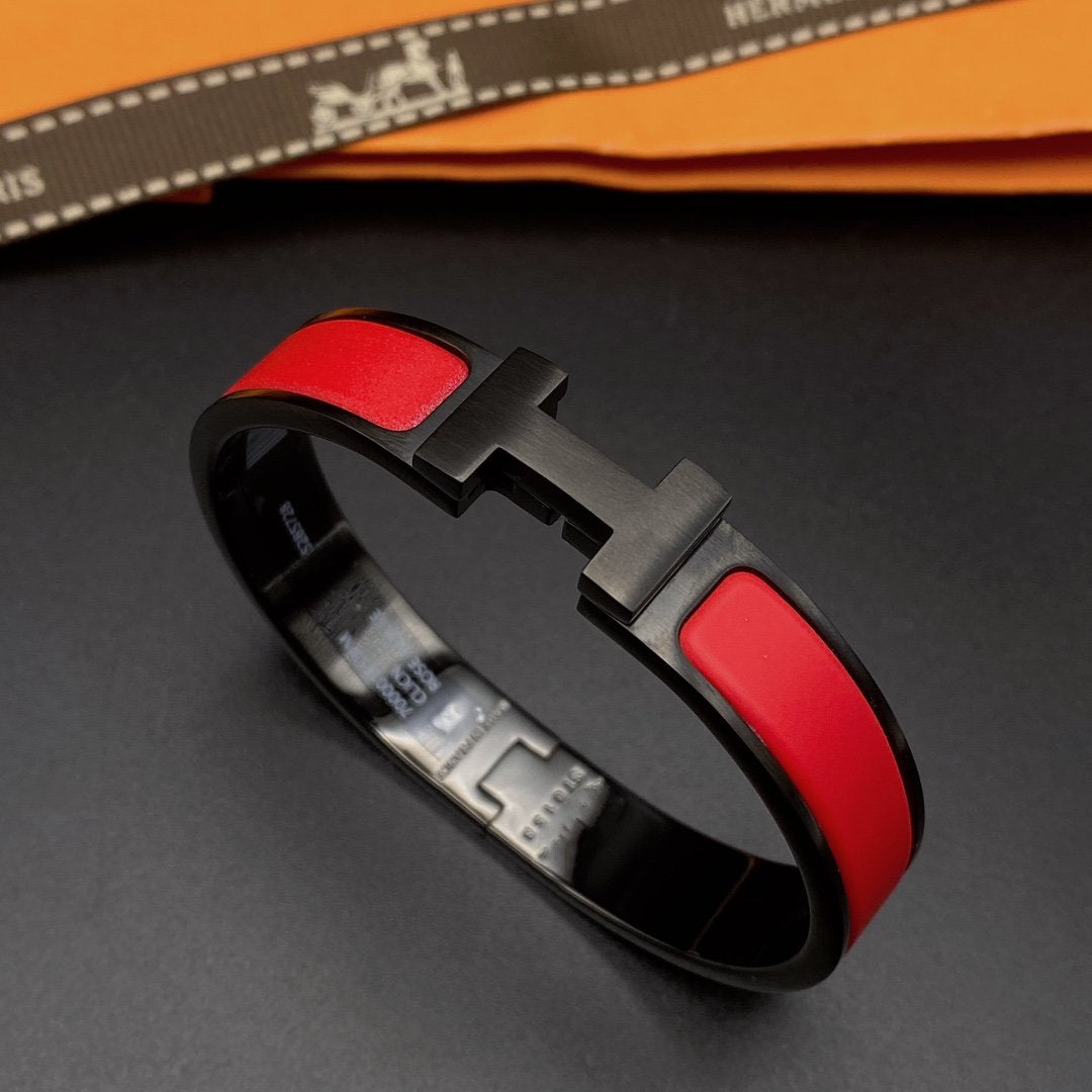 [Mystic]CLIC HM SO BLACK RED BRACELET