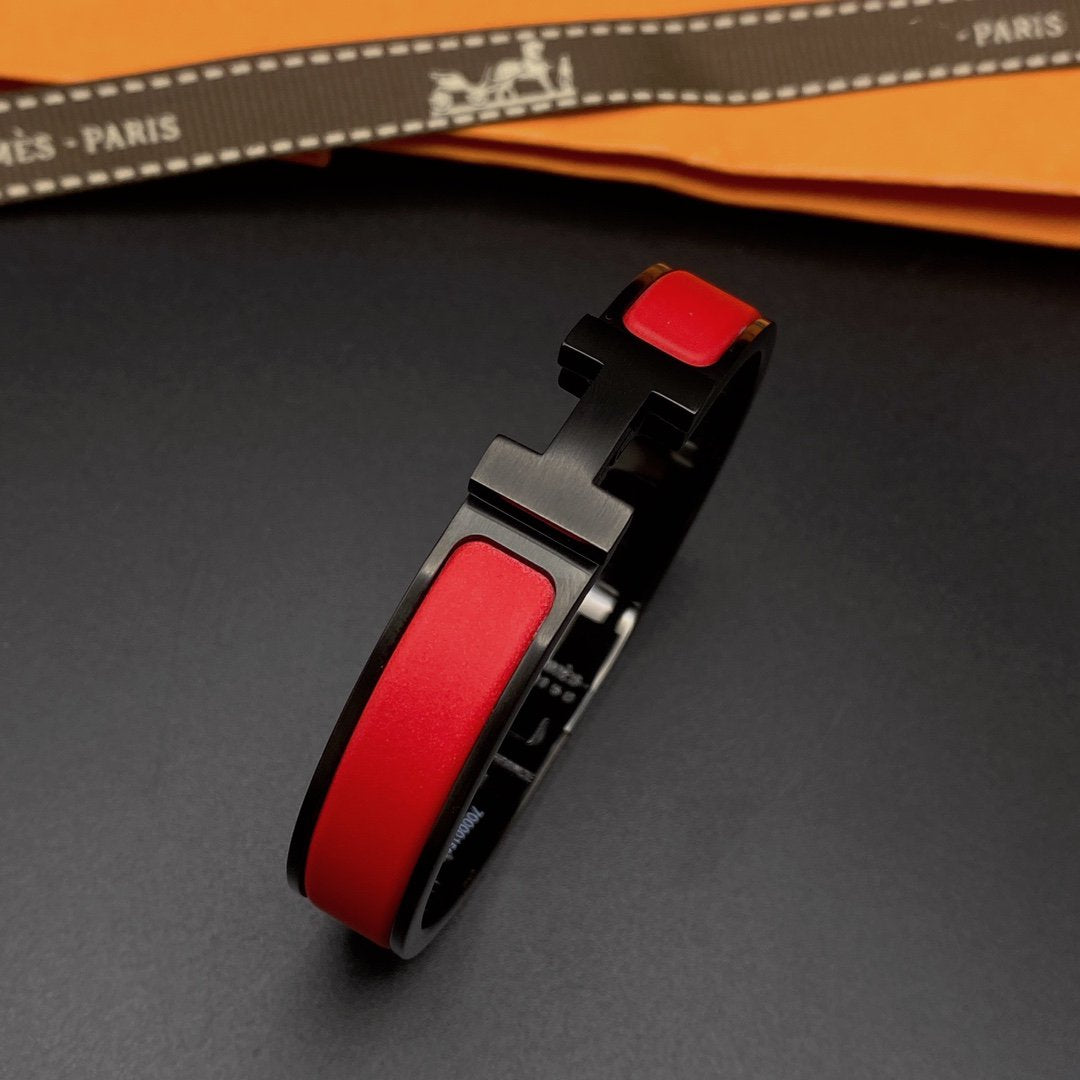 [Mystic]CLIC HM SO BLACK RED BRACELET