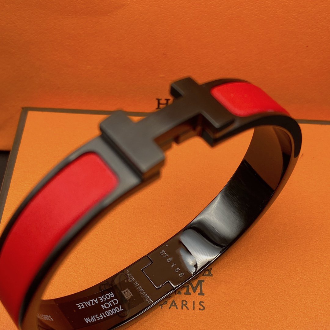 [Mystic]CLIC HM SO BLACK RED BRACELET