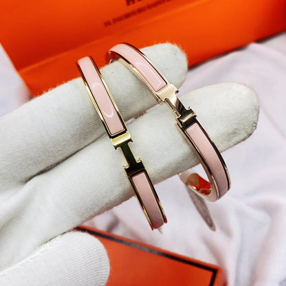[Mystic]CLASSIC HM CLIC  PINK 8MM ENAMEL BRACELET