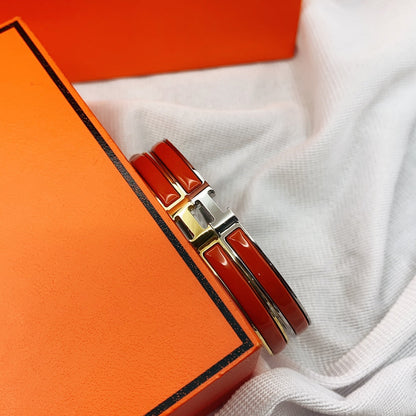 [Mystic]CLASSIC HM CLIC RED 8MM ENAMEL BRACELET