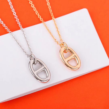 [Mystic]HM PIG NOSE NECKLACE