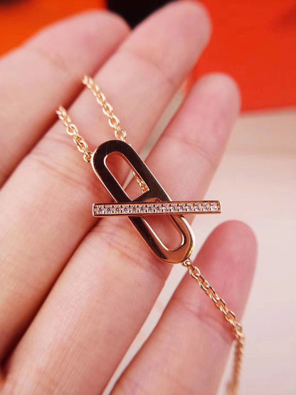 [Mystic Crown]HM NECKLACE PLATINUM ROSE GOLD DIAMOND