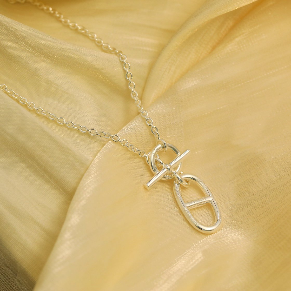 [Mystic]HM CHAINE D'ANCRE PENDANT NECKLACE STERLING SILVER