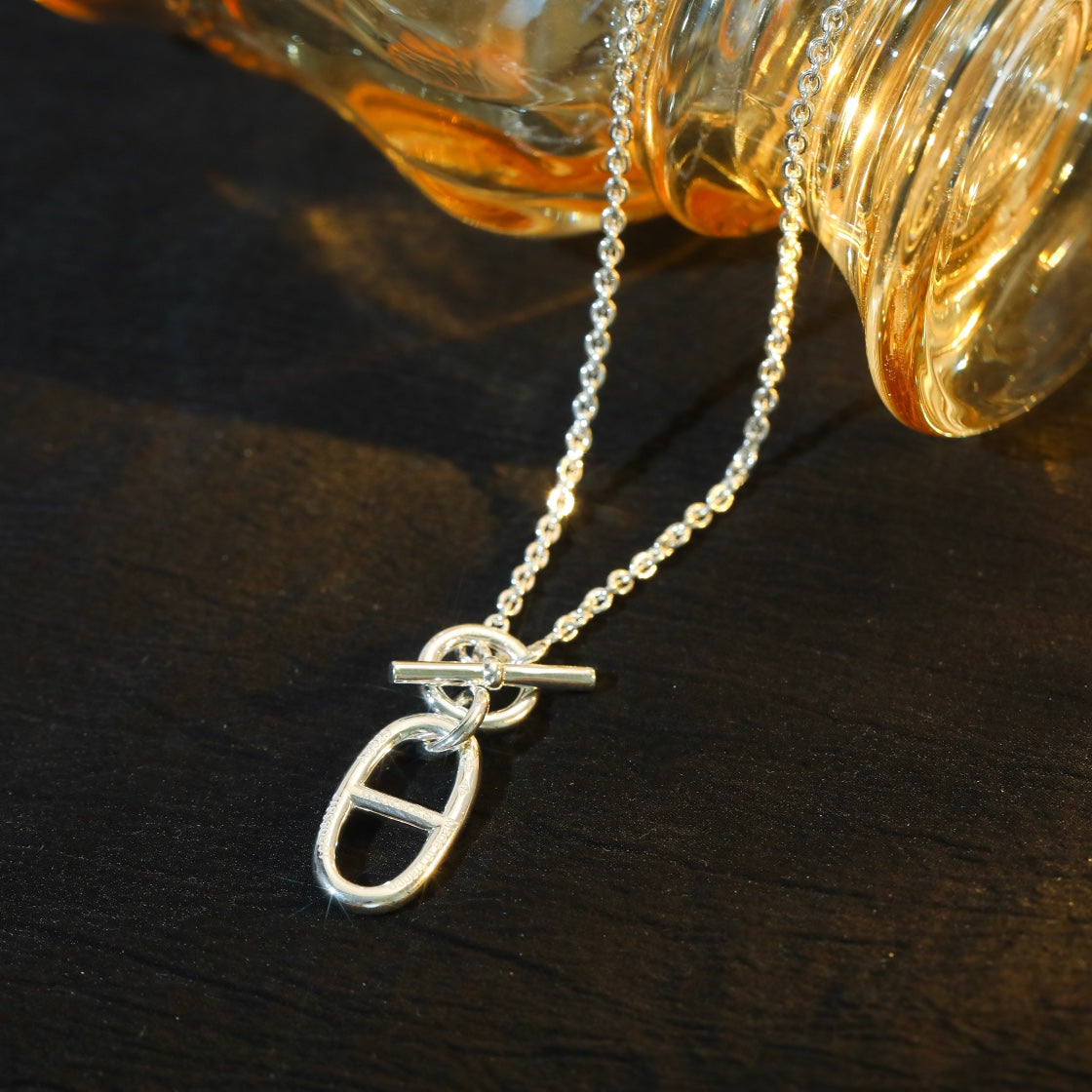 [Mystic]HM CHAINE D'ANCRE PENDANT NECKLACE STERLING SILVER