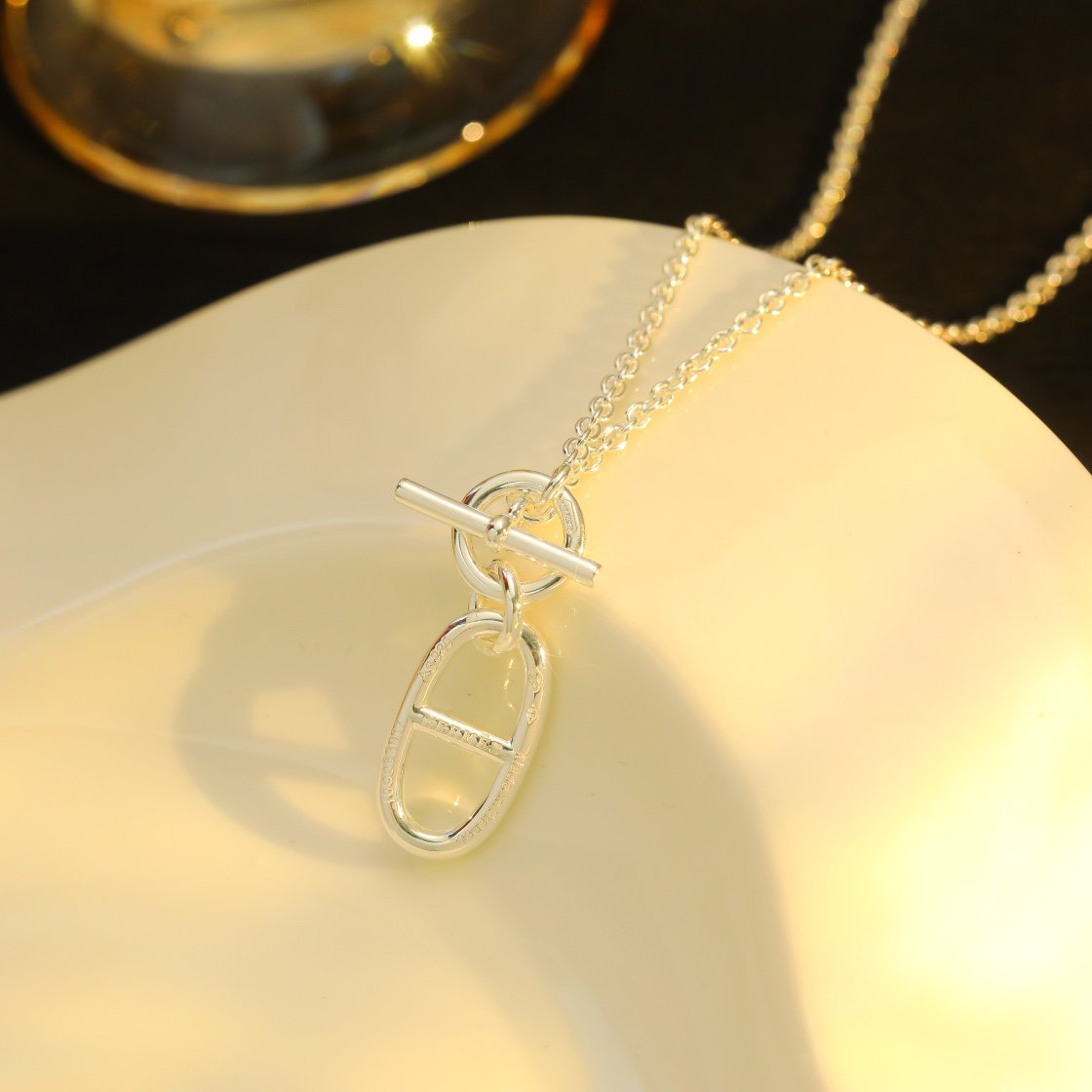[Mystic]HM CHAINE D'ANCRE PENDANT NECKLACE STERLING SILVER