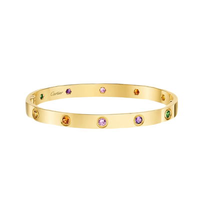 [Mysitc] 2026 RAINBOW LOVE BRACELET 6.1MM  10 DIAMONDS