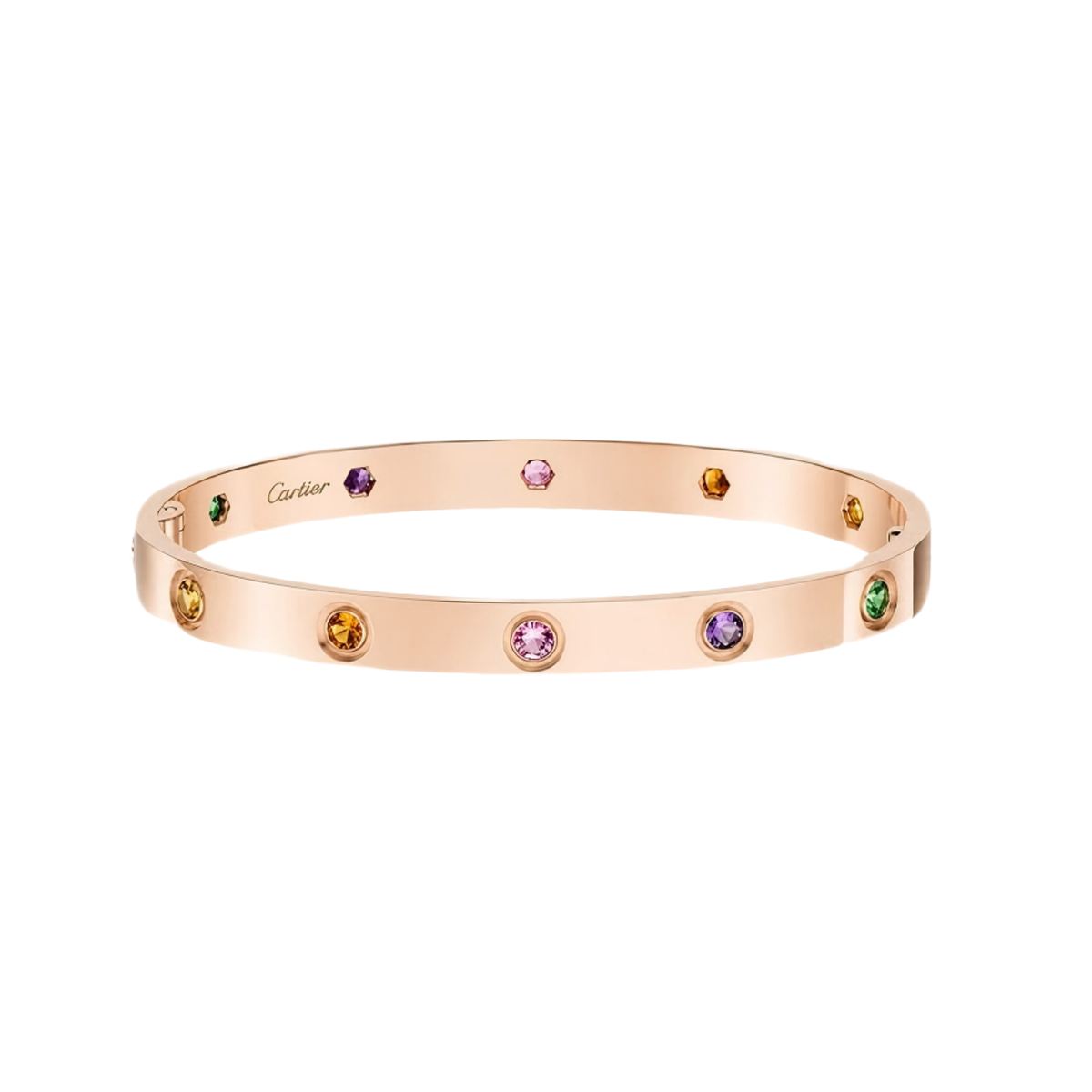 [Mysitc] 2026 RAINBOW LOVE BRACELET 6.1MM  10 DIAMONDS