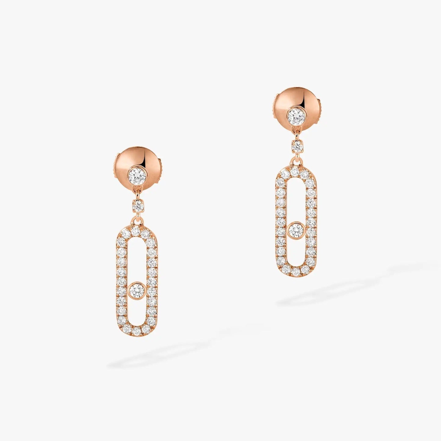 [Mysitc] DORMEUSES MOVE UNO DIAMOND EARRINGS
