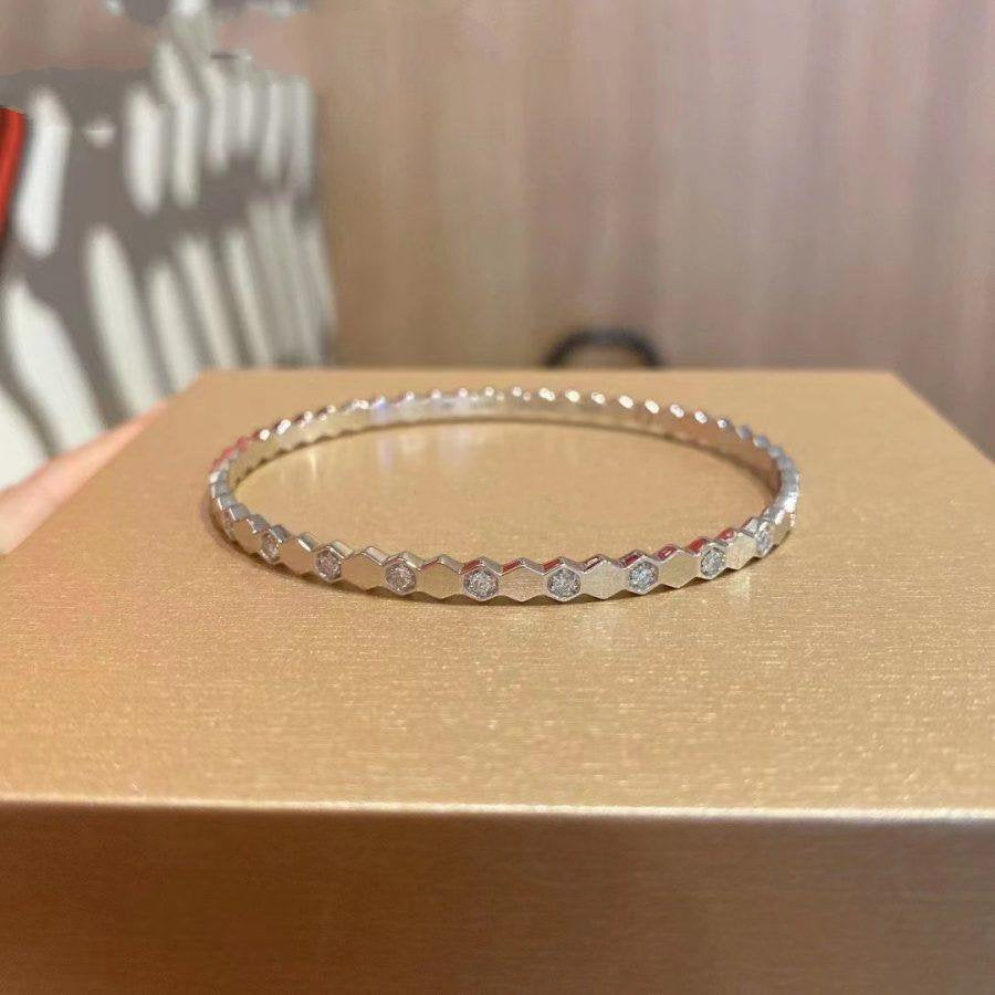 [Mystic]BEE LOVE SILVER DIAMOND BRACELET
