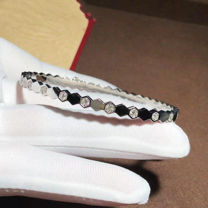 [Mystic]BEE LOVE SILVER DIAMOND BRACELET