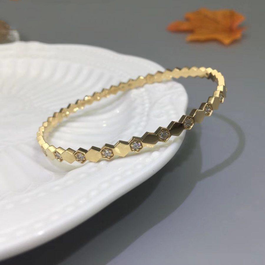 [Mystic]BEE LOVE GOLD DIAMOND BRACELET