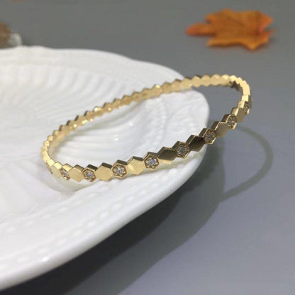 [Mystic]BEE LOVE GOLD DIAMOND BRACELET
