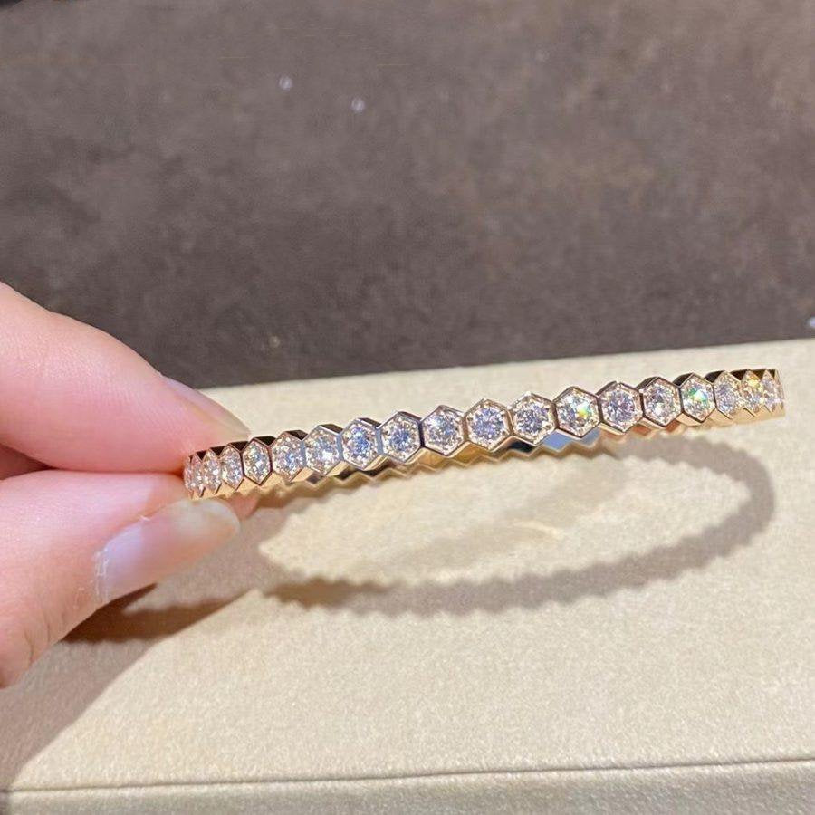 [Mystic]BEE LOVE GOLD BRACELET FULL DIAMOND