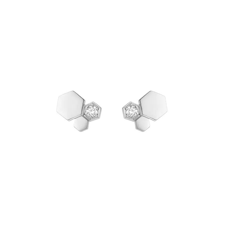 [Mystic]BEE LOVE SILVER DIAMOND EARRINGS