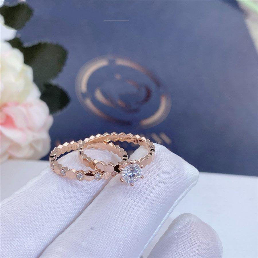 [Mystic]BEE LOVE RING PINK GOLD 1 DIAMOND