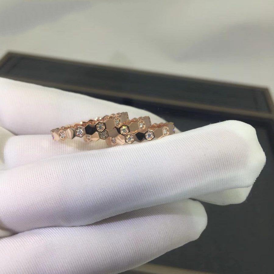 [Mystic]BEE LOVE RING PINK GOLD DIAMOND