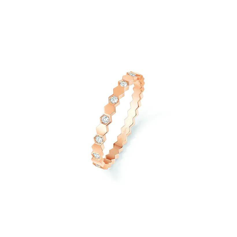[Mystic]BEE LOVE RING PINK GOLD DIAMOND