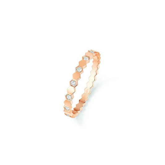 [Mystic Crown]BEE LOVE RING PINK GOLD DIAMOND