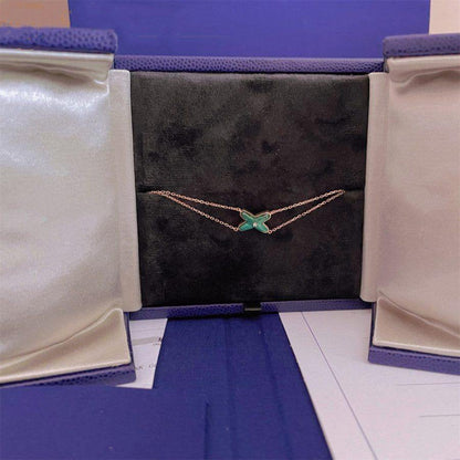 [Mystic]JEUX BRACELET MALACHITE PINK GOLD 1 DIAMOND