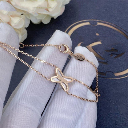 [Mystic]JEUX BRACELET WHITE MOP PINK GOLD 1 DIAMOND