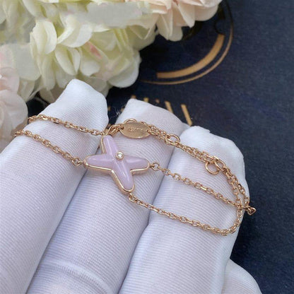 [Mystic]JEUX BRACELET PINK MOP PINK GOLD 1 DIAMOND
