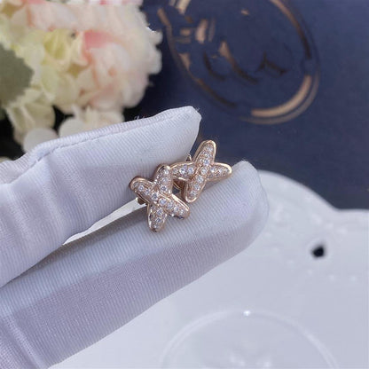 [Mystic]JEUX DE PINK GOLD DIAMOND EARRINGS