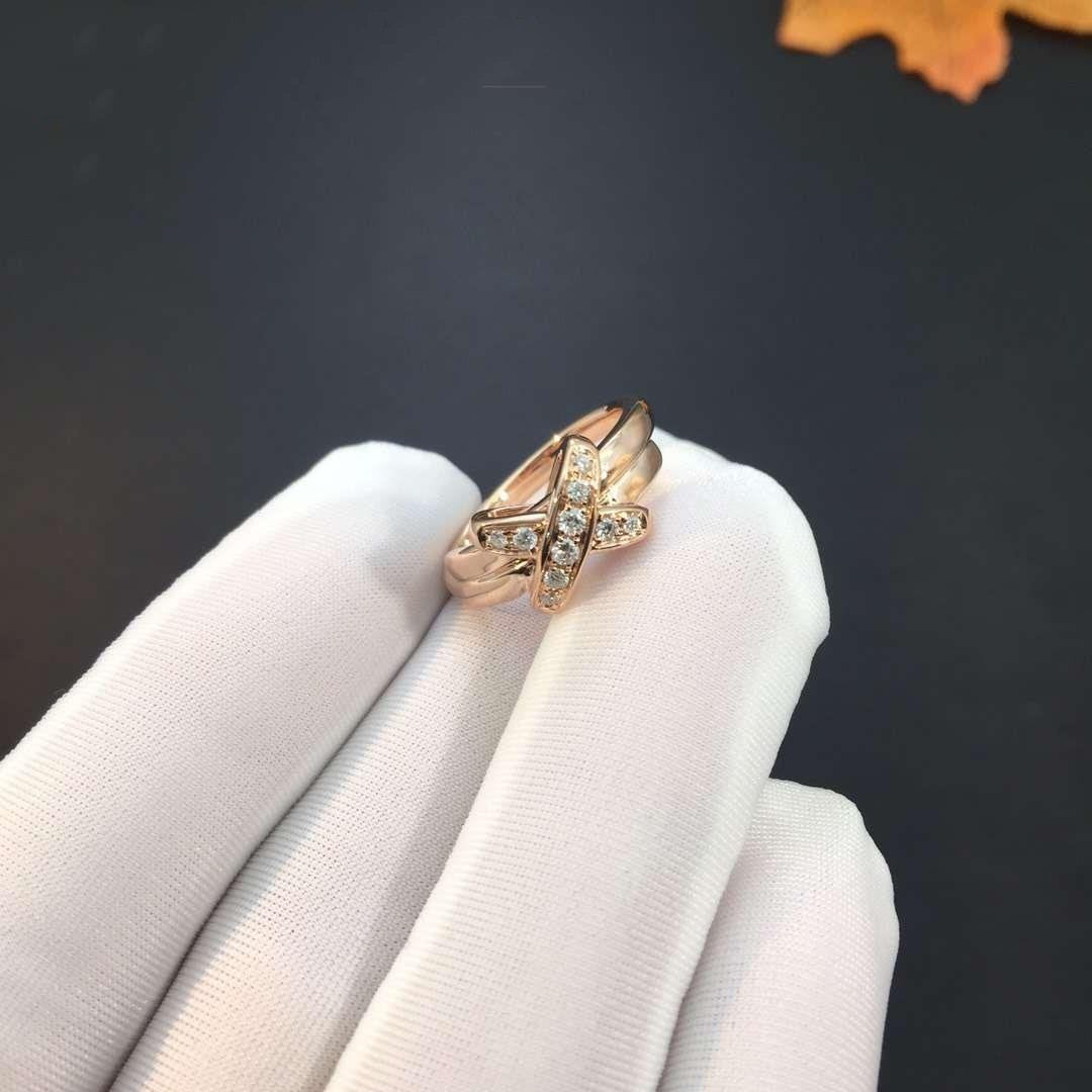 [Mystic]JEUX DE PINK GOLD DIAMOND RING