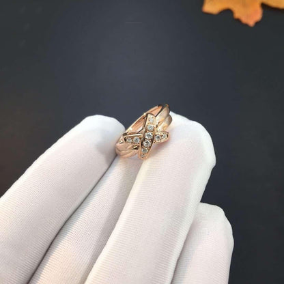 [Mystic]JEUX DE PINK GOLD DIAMOND RING