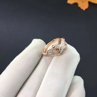 [Mystic]JEUX DE RING PINK GOLD DIAMOND