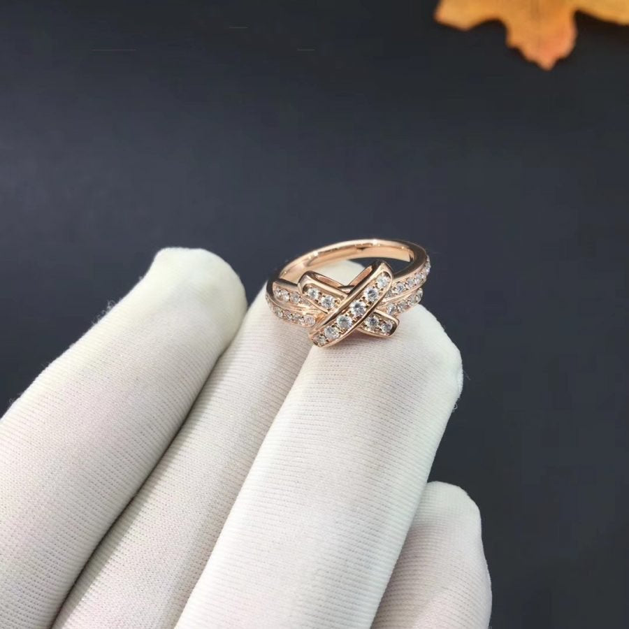 [Mystic]JEUX DE RING PINK GOLD DIAMOND