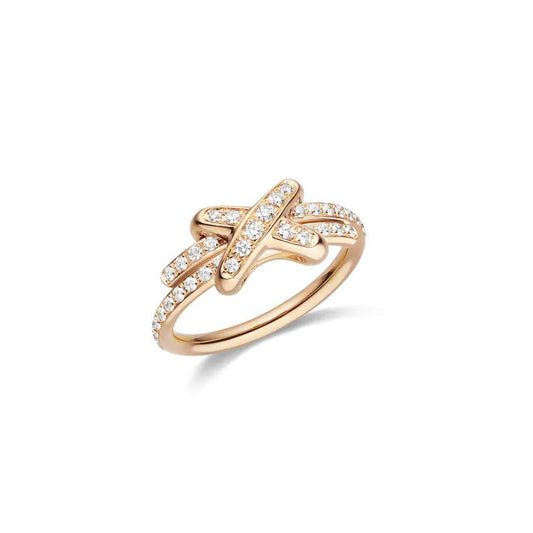 [Mystic]JEUX DE RING PINK GOLD DIAMOND