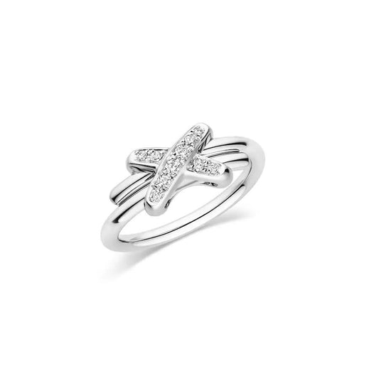 [Mystic Crown]JEUX DE SILVER DIAMOND RING
