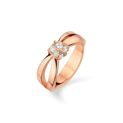 [Mystic]LIENS RING PINK GOLD DIAMOND