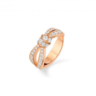 [Mystic]LIENS PINK GOLD DIAMOND RING