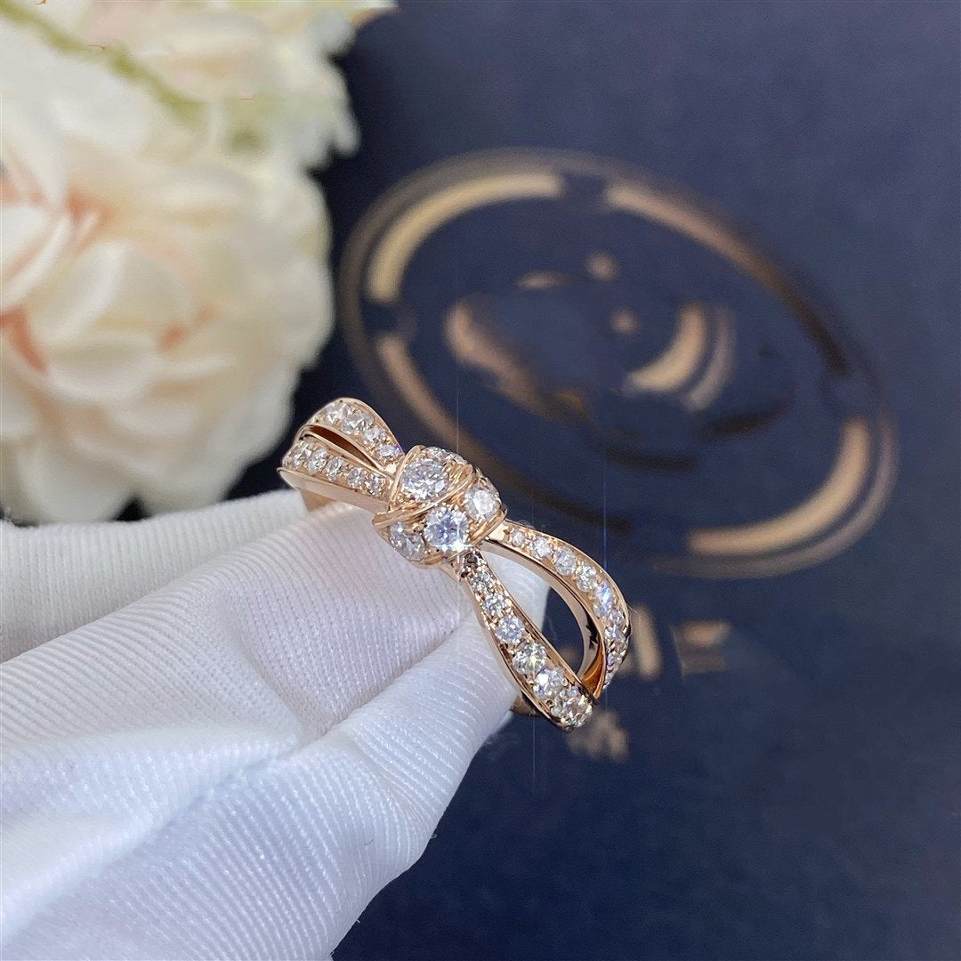 [Mystic]LIENS PINK GOLD DIAMOND RING