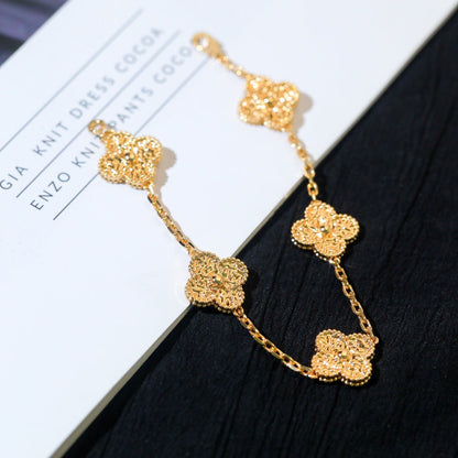 [Mystic]CLOVER 5 MOTIFS BRONZING BRACELET