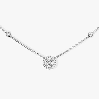 [Mysitc] Diamond Necklace 0,20ct Brilliant Shape Joy