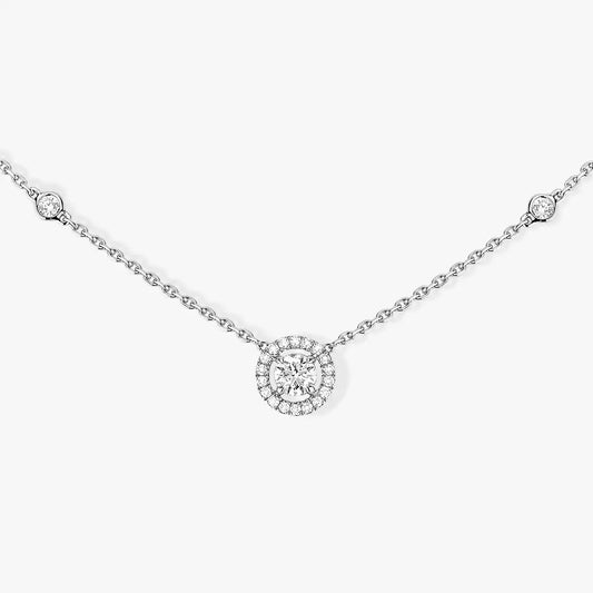 [Mysitc] Diamond Necklace 0,20ct Brilliant Shape Joy