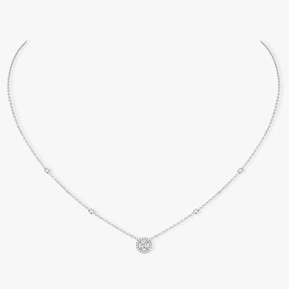 [Mysitc] Diamond Necklace 0,20ct Brilliant Shape Joy