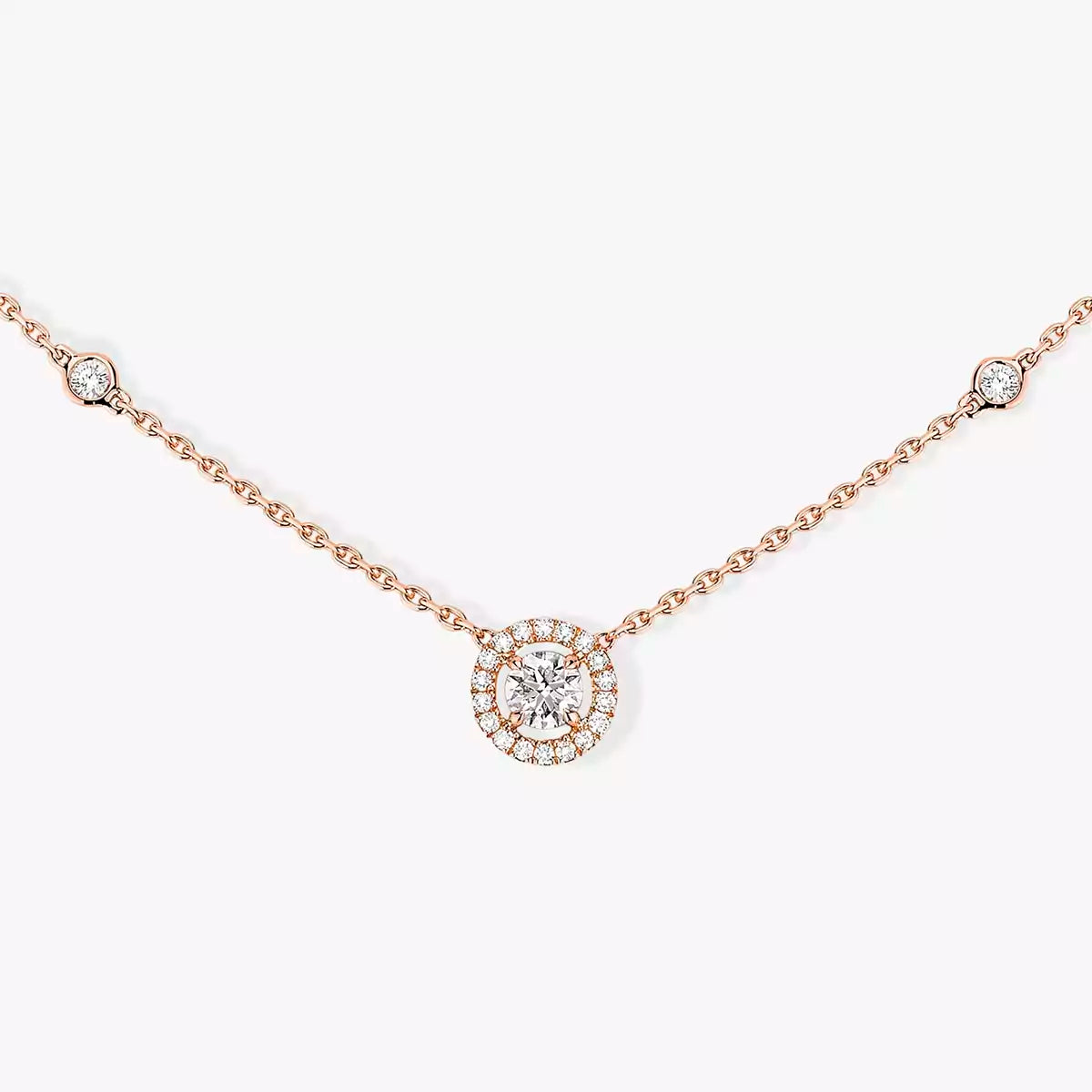 [Mysitc] Diamond Necklace 0,20ct Brilliant Shape Joy