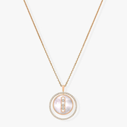 [Mysitc]  MOVE MM NACRE BLANCHE DIAMOND NECKLACE