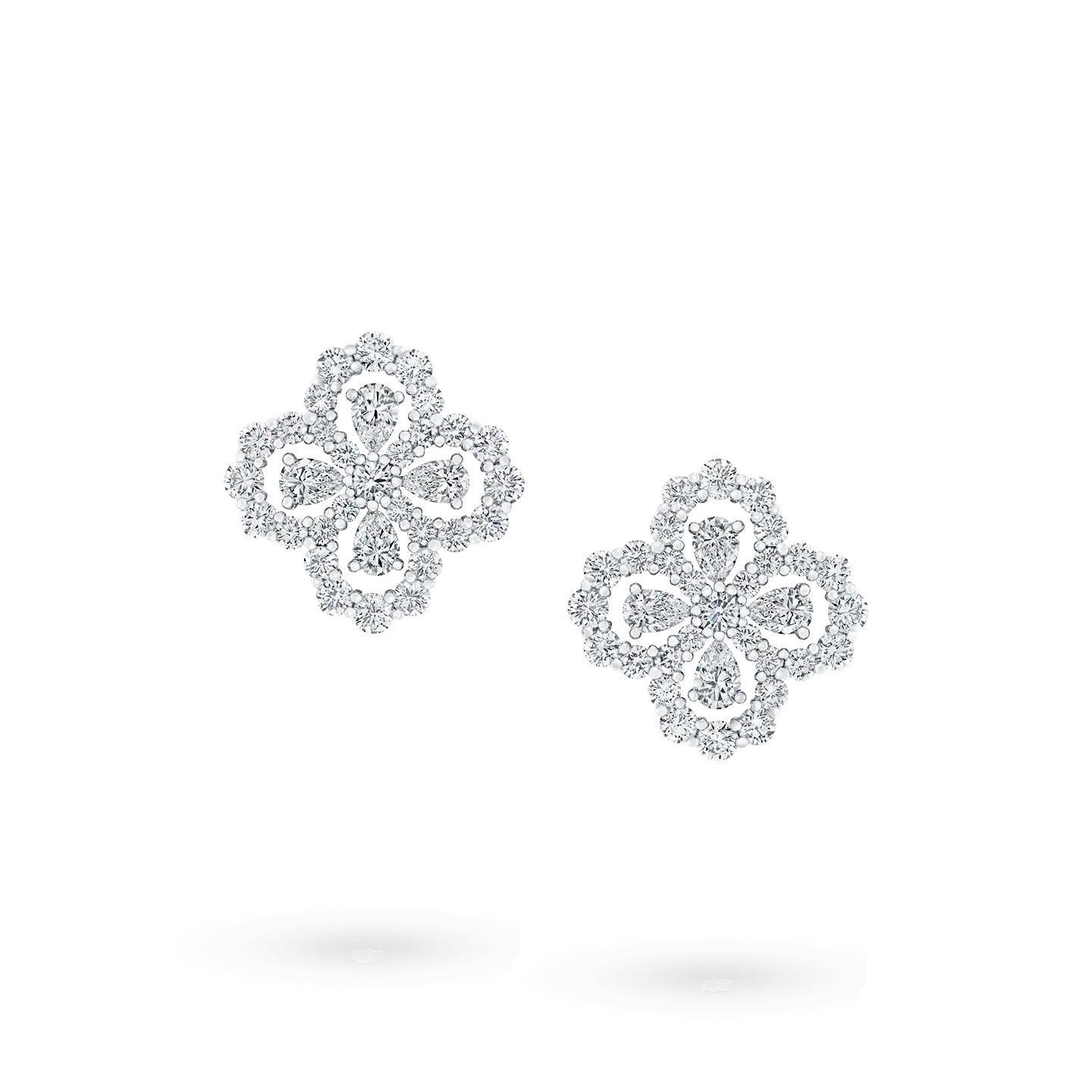 [Mystic Crown]LOOP EARRINGS FULL MOTIF DIAMOND 16MM