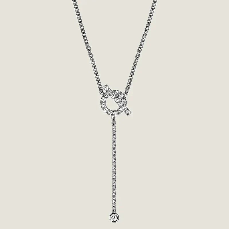 [Mystic]FINESSE SILVER DIAMOND NECKLACE