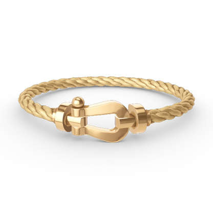 [Mystic]FORCE LARGE HORSESHOE NO DIAMOND BRACELET GOLD