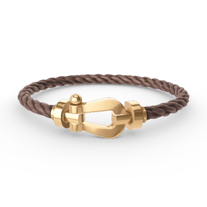 [Mystic]FORCE LARGE HORSESHOE NO DIAMOND BRACELET GOLD