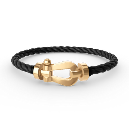 [Mystic]FORCE LARGE HORSESHOE NO DIAMOND BRACELET GOLD